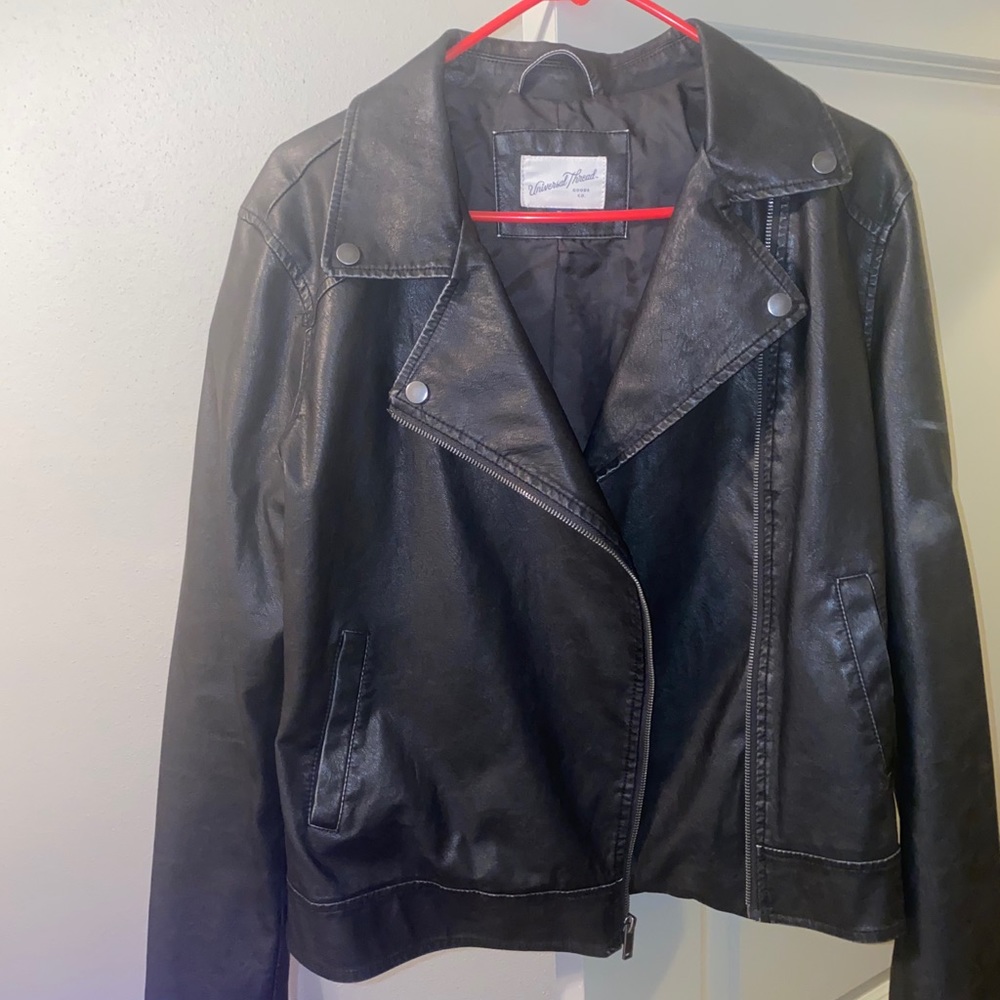 Universal Thread Black Leather Jacket